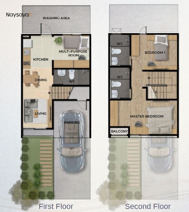 House Name - Ella, 2 Bed, 3 Bath